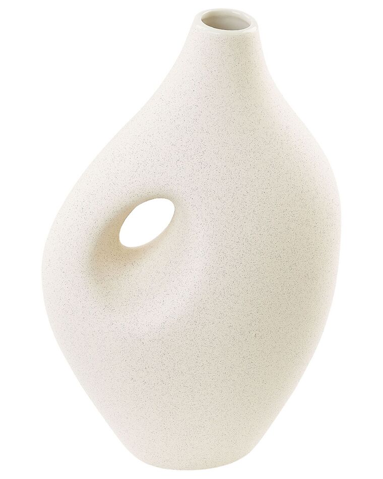 Fehér porcelán virágváza 32 cm KOMOTINI_845788