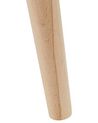 Stojanový kvetináč s drevenými nohami ⌀ 33 cm sivý MALAKI_808848