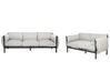 5 Seater Aluminum Garden Sofa Set Light Grey ESPERIA_868680