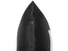 Cojín de terciopelo negro/blanco 45 x 45 cm FRANKLINIA_830197