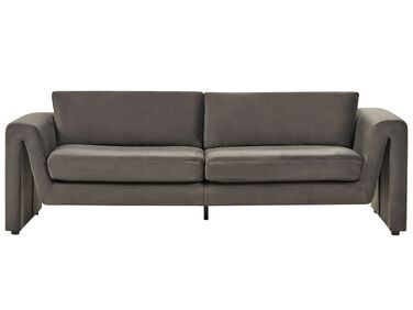 3-istuttava sohva sametti grafiitinharmaa MAUNU