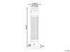 Freestanding Electric Patio Heater 1000 W Black KRAKATOA _815768