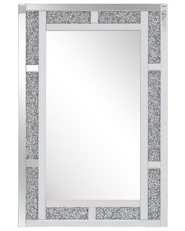 Spegel 60 x 90 cm silver AVRILLE