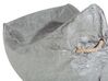 Poltrona sacco grigio chiaro 73 x 75 cm DROP_798959