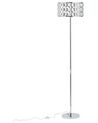 Stehlampe silber 160 cm Trommelform TENNA_877361