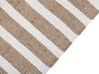 Teppich Wolle mehrfarbig Streifenmuster 160 x 230 cm Kurzflor ENGIZ_853562