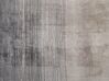 Tappeto a pelo corto grigio chiaro-scuro 140 x 200 cm ERCIS_710309