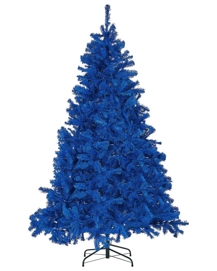 Sapin de Noël 210 cm bleu FARNHAM_813167