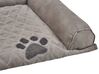 Fabric Pet Bed 70 x 100 cm Light Grey BOZAN_826659