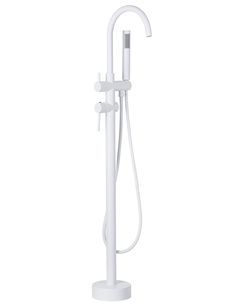 Valkoinen vapaasti seisova lattiahana TUGELA Valkoinen vapaasti seisova lattiahana TUGELA