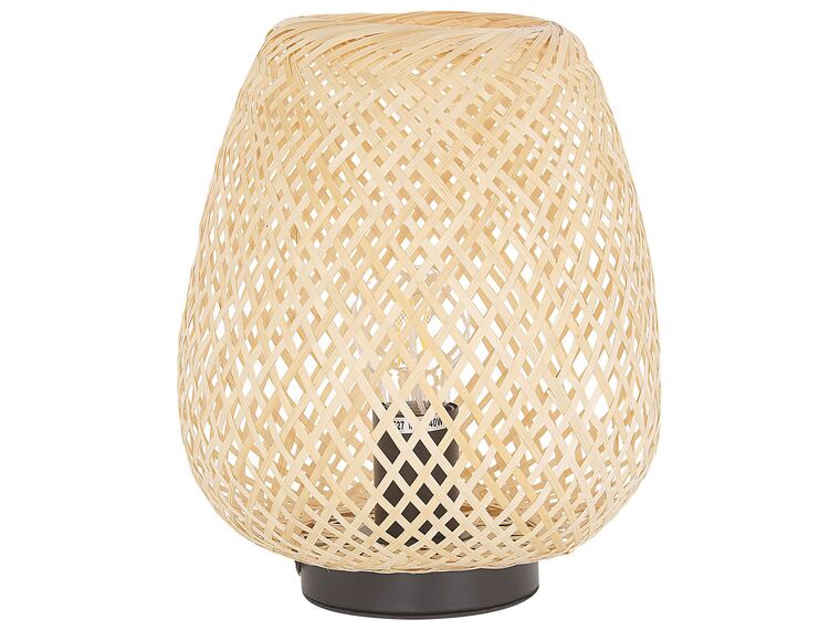 Bamboo Table Lamp Light Wood BOMU_785038