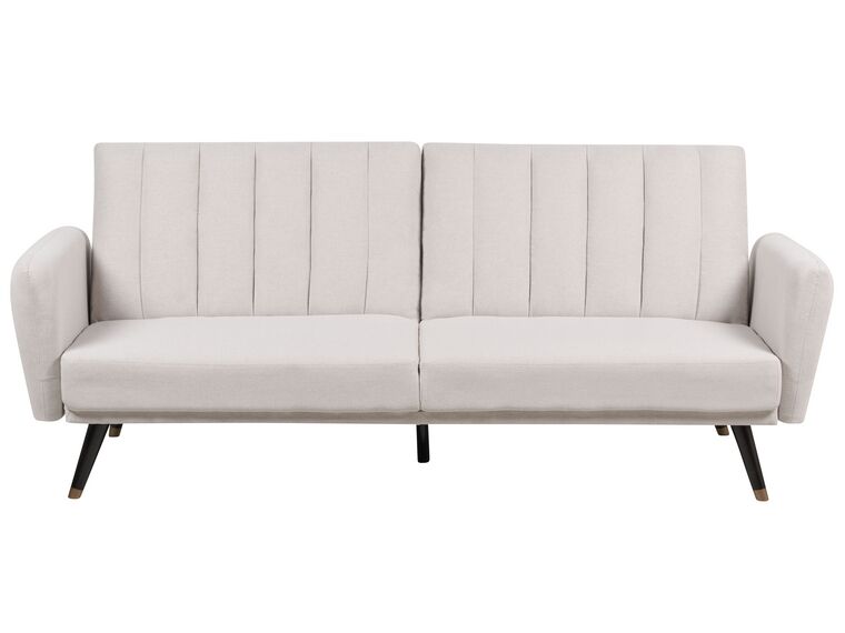 Fabric Sofa Bed Beige VIMMERBY_899953