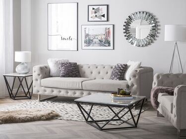 3-seters sofa beige VISSLAND