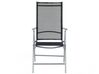 Set di 6 sedie da giardino in alluminio nero CATANIA_705096