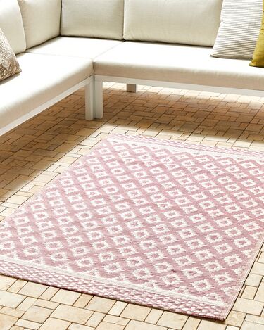 Outdoor Area Rug 120 x 180 cm Pink THANE