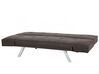 Faux Leather Sofa Bed Brown BRISTOL II_742956