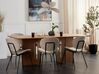 Table de salle à manger 200 x 100 m en bois clair CORAIL_899236