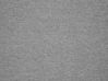 Cama continental de poliéster gris claro 160 x 200 cm DUCHESS_718363