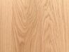 Esstisch heller Holzfarbton 150/190 x 90 cm ausziehbar MADOX_858509