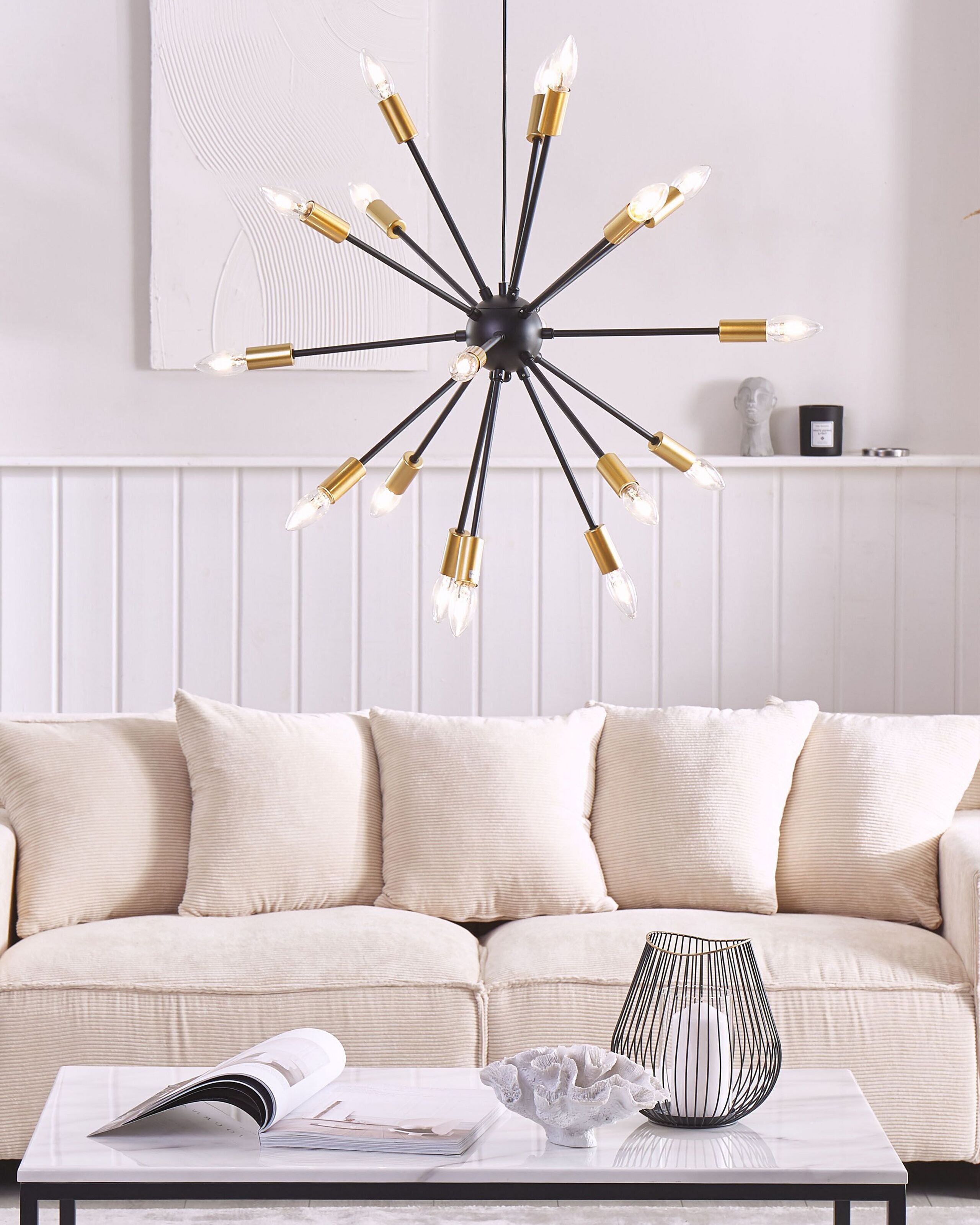 Candeeiro de teto preto MAGUSE