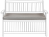 Sedací polštář na lavičku 108 x 45 cm šedý SOVANA_842499