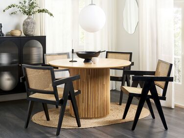 Round Dining Table ⌀ 120 cm Light Wood VISTALLA