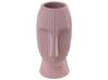 Stoneware Flower Vase 25 cm Pink PALLINI_846035