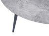 Tavolino da caffè effetto marmo grigio e nero ø 79 cm EFFIE_851395