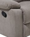 Fabric Manual Recliner Chair Taupe Beige BERGEN_709976