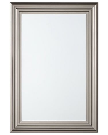 Specchio da parete in color argento 61 x 91 CHATAIN