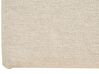 Boxspringbett Polsterbezug hellbeige mit Bettkasten hochklappbar 180 x 200 cm ARISTOCRAT_873784