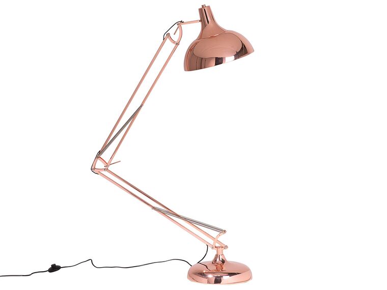 Swing Arm Floor Lamp Copper PARANA_684002