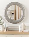 Specchio da parete tondo ø 80 cm color argento CHANNAY_704598