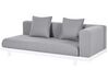 Lounge Set Aluminium weiß 5-Sitzer Auflagen grau MISSANELLO_910529