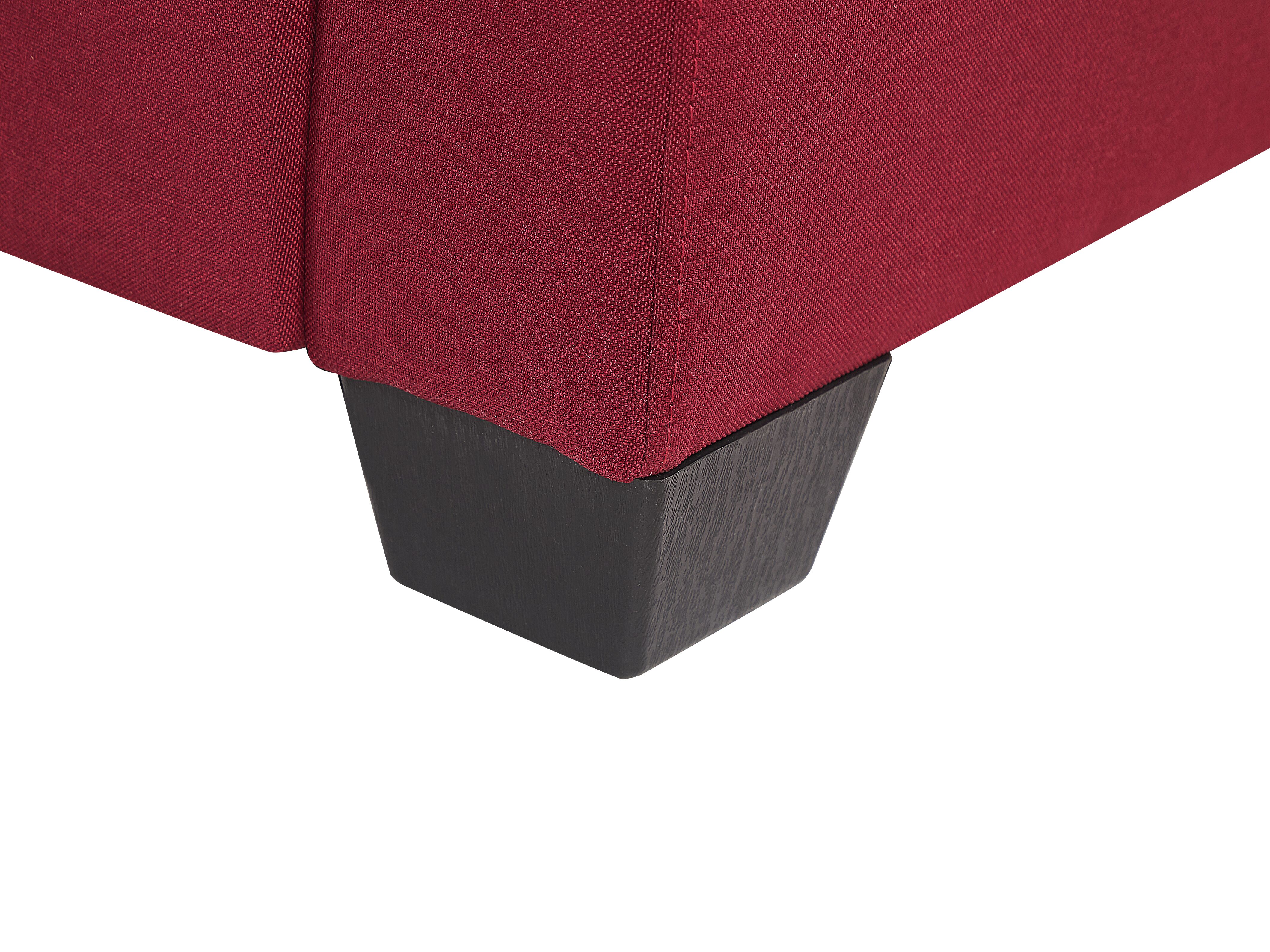 Narożnik prawostronny ciemnoczerwony VIKNA