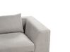3-Sitzer Sofa hellgrau mit Kissen LERMON_898606
