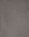 Stol 2 stk kordfløyel grå LOVERNA_780016