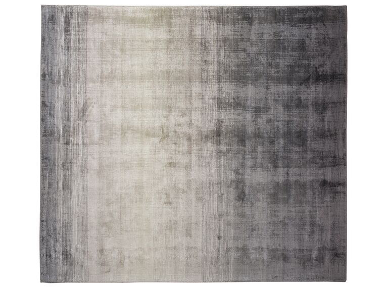 Tapis gris foncé et gris clair 200 x 200 cm ERCIS_710296