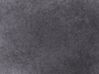 Sofá esquinero de terciopelo gris claro/negro izquierdo ALTAN_878529