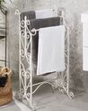 Porte-serviettes en métal blanc 45 x 90 cm  CHILLAN_790924