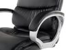 Faux Leather Executive Chair Black KING_343395