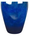 Bloemenvaas blauw terracotta 37 cm OCANA_847862