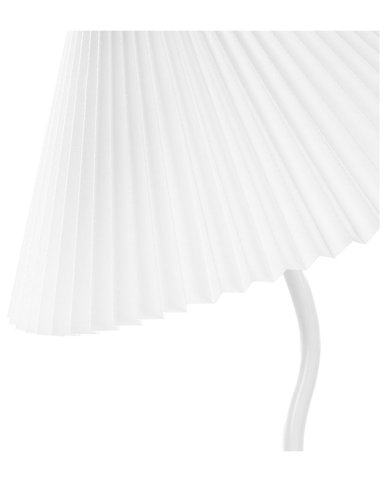 Support De Bureau En Forme De C En Métal - Pince Fixation Pour Lampe, Micro, Accessoires - Base Stable, Rotatif 360° (Blanc) - 7