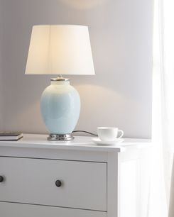 Pöytävalaisin keraaminen vaaleansininen BRENTA Pöytävalaisin keraaminen vaaleansininen BRENTA