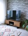 Meuble TV en bois foncé TIMBER_863657