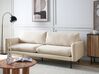 3 Seater Fabric Sofa Light Beige VINTERBRO_908615
