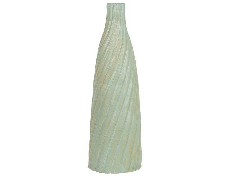 Dekoratívna terakotová váza 54 cm svetlozelená FLORENTIA_735950