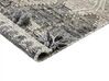 Vlněný kelimový koberec 80 x 150 cm šedý ARATASHEN_859999