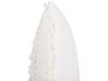 Almofada decorativa em algodão branco 45 x 45 cm MAKNEH_902055