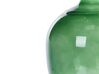 Dekoratívna sklenená váza 24 cm zelená PARATHA_823679